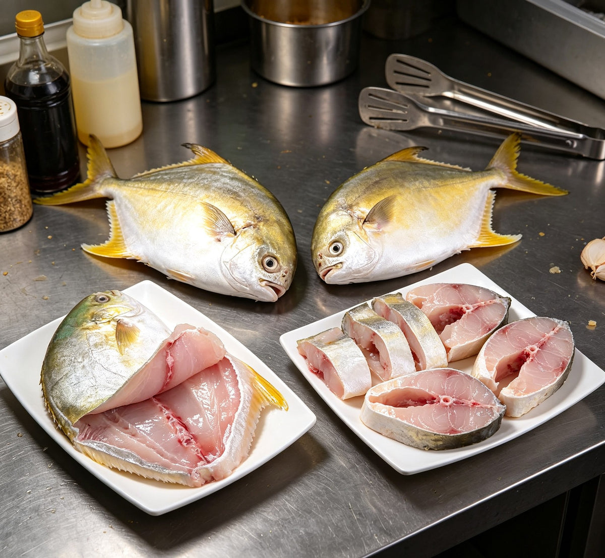 Golden Pomfret: Fresh, Flavorful, and Versatile Delight