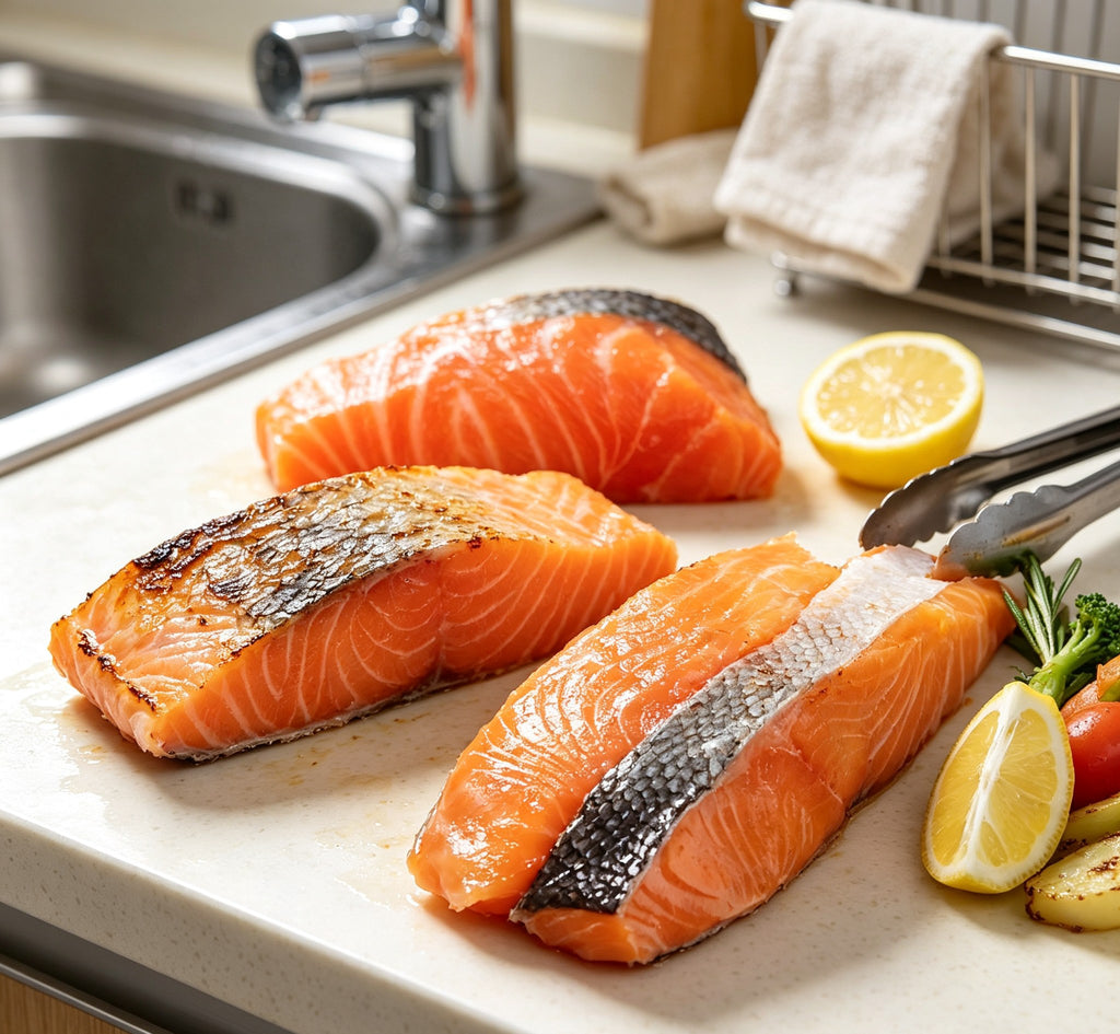 Delicious and Fresh Salmon Fillets - Perfect for Any Meal