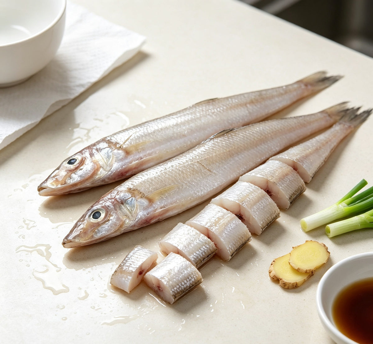 Delicate and Flavorful Whole Fish - Perfect for Gourmet Cooking