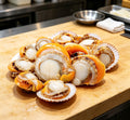 Royal Seafood Delight: Freshly Prepared Scallops
