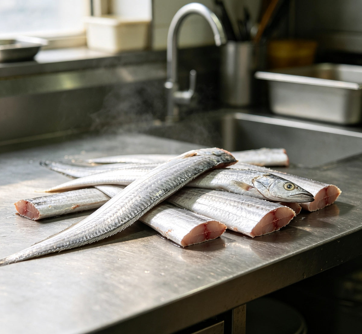 Fresh, Whole & Sliced Seafood Delight: Versatile Kitchen Staple