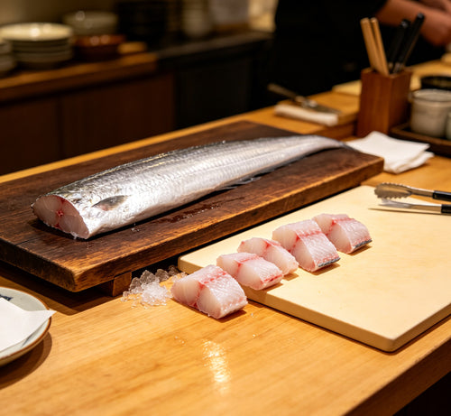Fresh, Whole & Sliced Seafood Delight: Versatile Kitchen Staple
